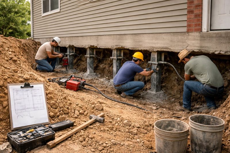 Foundation Repair in Everett, WA