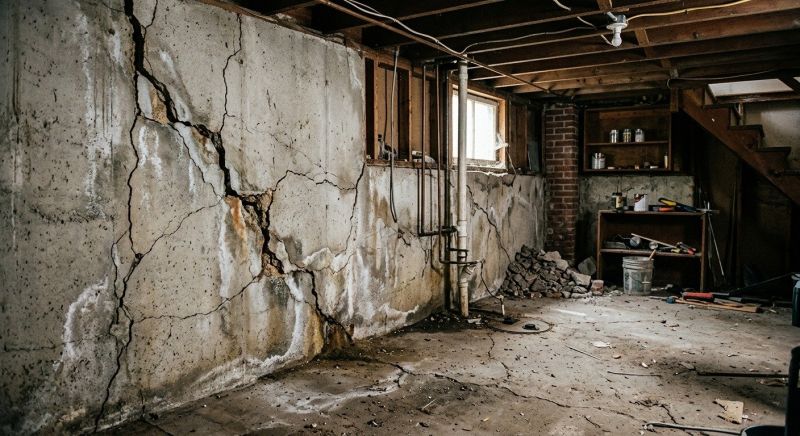 Basement Crack Repair in Everett, WA