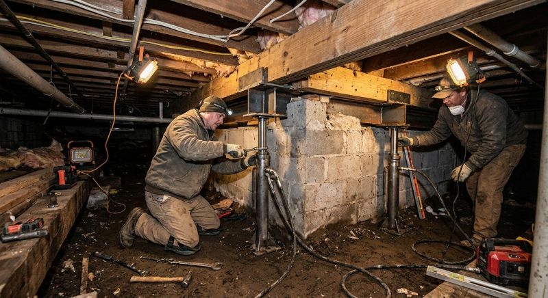 Basement Foundation Repair in Monroe, WA