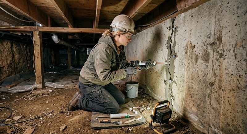Basement Foundation Repair in Monroe, WA