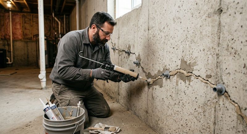 Basement Foundation Repair in Mountlake Terrace, WA