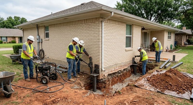 Basement Stabilization in Everett, WA