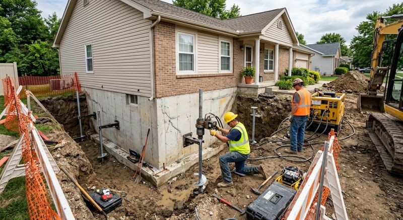 Building Foundation Repair in Arlington, WA