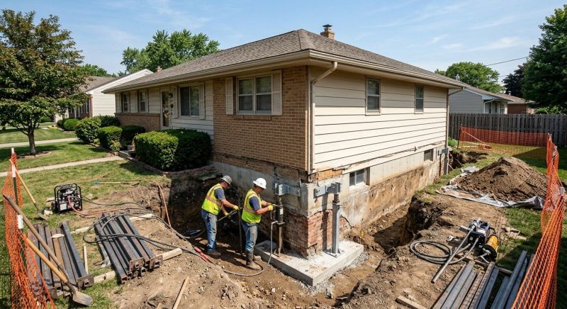 Building Foundation Repair in Kingston, WA