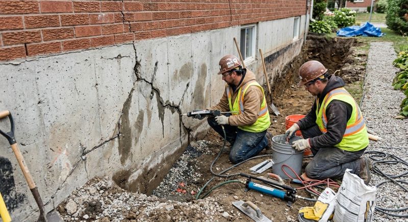 Cracked Foundation Repair in Bellevue, WA