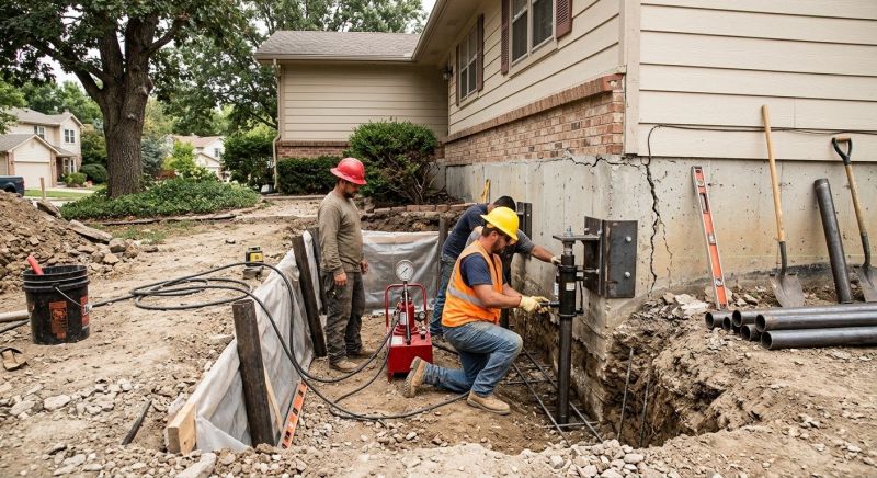 Cracked Foundation Repair in Marysville, WA