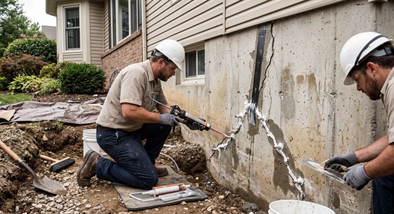 Cracked Foundation Repair in Mountlake Terrace, WA