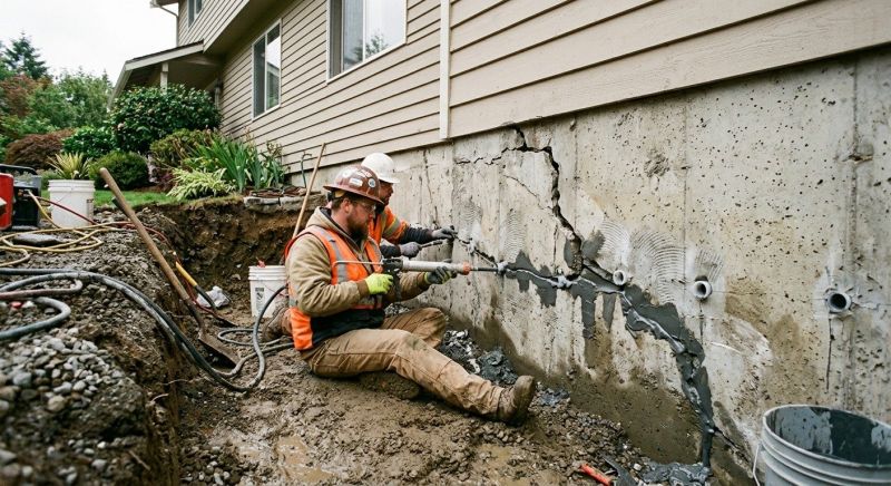 Cracked Foundation Repair in Sultan, WA