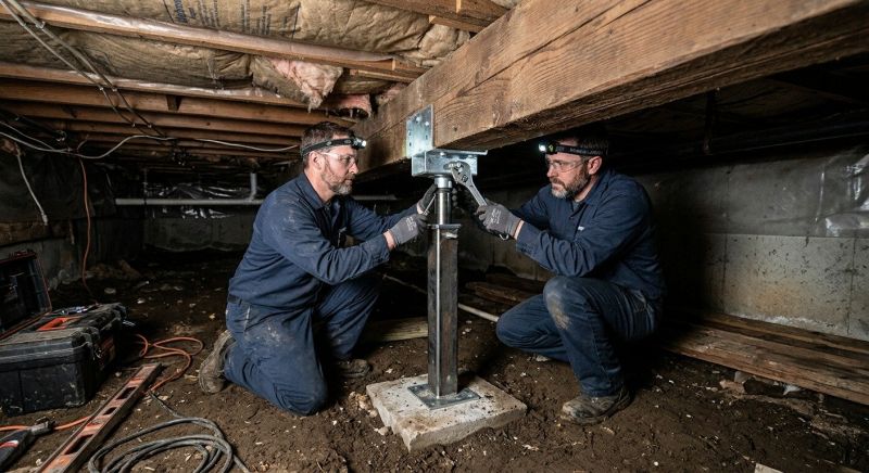 Crawlspace Foundation Repair in Redmond, WA
