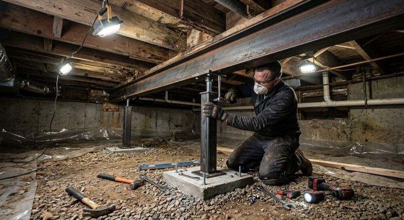 Crawlspace Structural Repair in Everett, WA