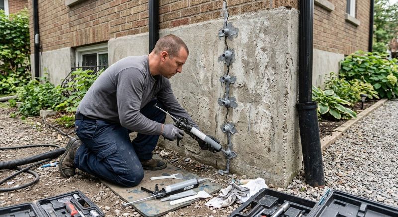 Foundation Crack Repair in Marysville, WA