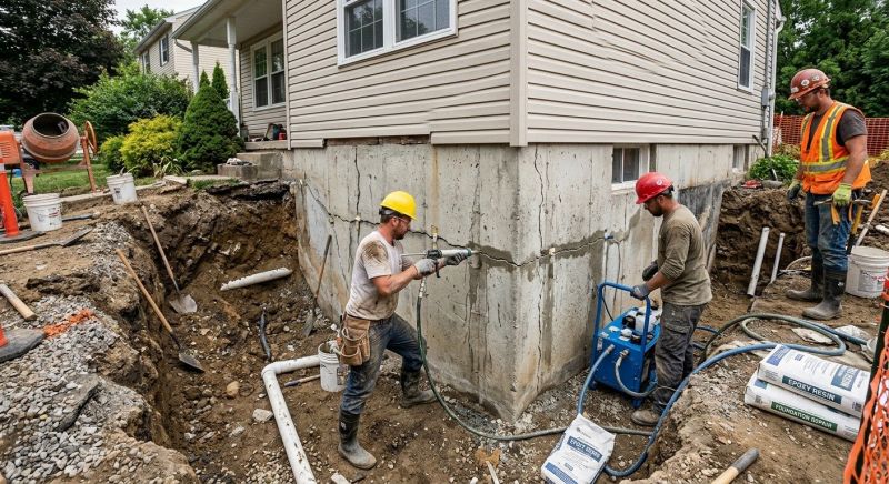 Foundation Damage Repair in Port Gamble, WA
