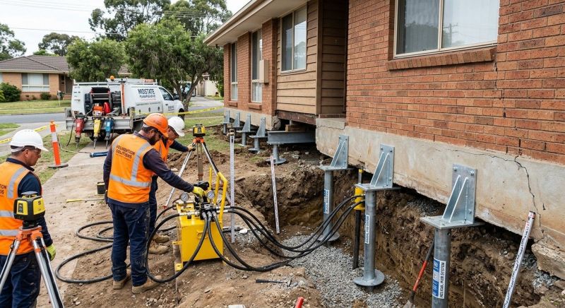 Foundation Jacking in Bellevue, WA