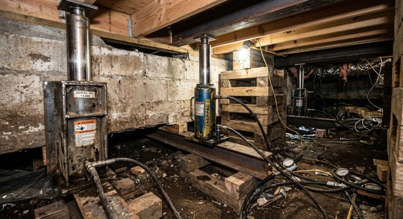Foundation Jacking in Lynnwood, WA