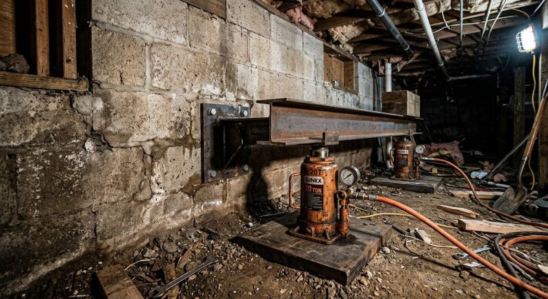 Foundation Jacking in Mercer Island, WA
