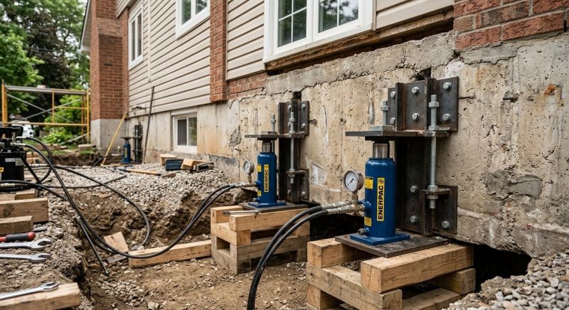 Foundation Jacking in Mountlake Terrace, WA