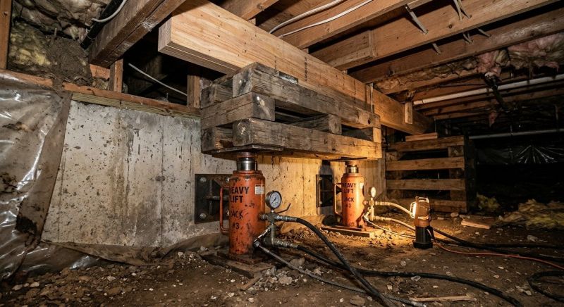 Foundation Jacking in Redmond, WA