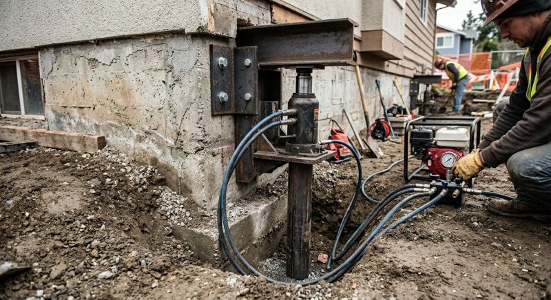 Foundation Lifting in Everett, WA