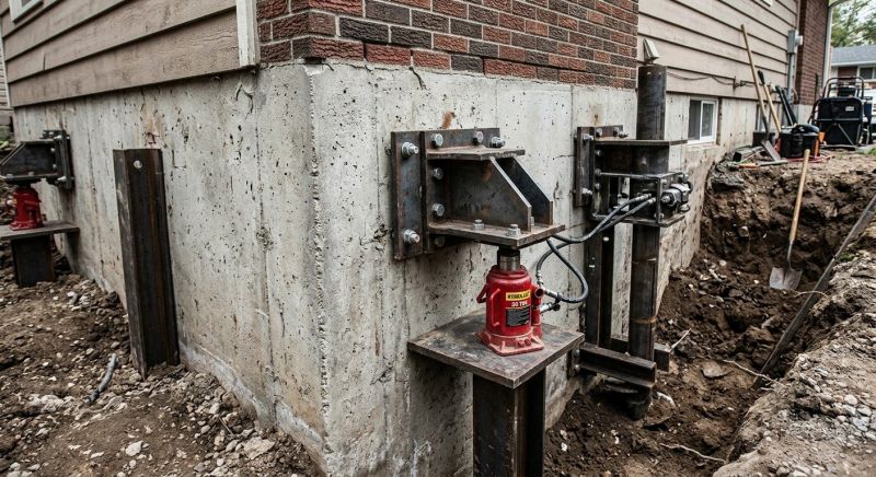 Foundation Pier Leveling in Everett, WA