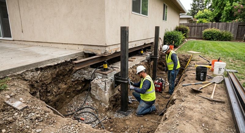 Foundation Pier Repair in Everett, WA