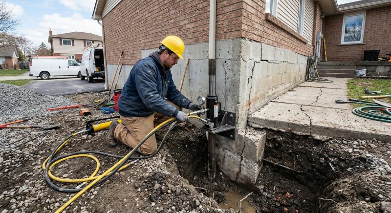 Foundation Pier Repair in Everett, WA