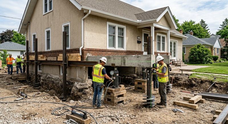 Foundation Releveling in Everett, WA