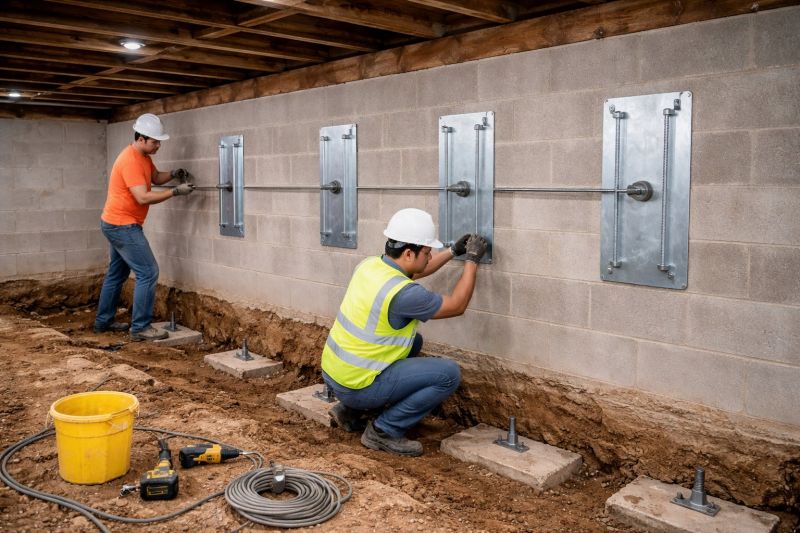 Foundation Stabilizing in Kingston, WA