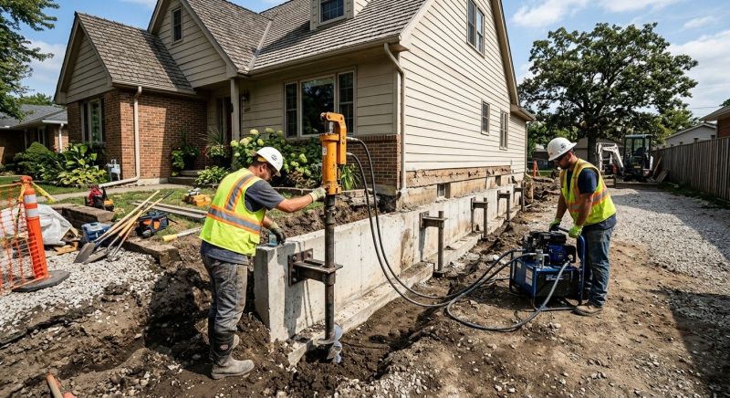 Foundation Stabilizing in Everett, WA
