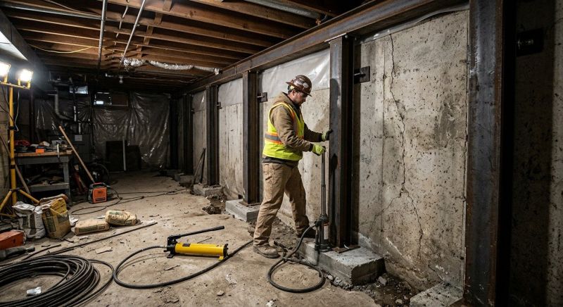 Foundation Stabilizing in Mercer Island, WA