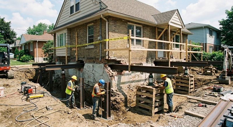 Foundation Structural Repair in Mukilteo, WA