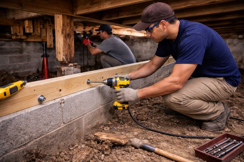House Foundation Repair in Mercer Island, WA