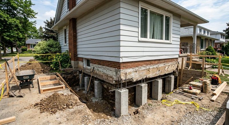 House Underpinning in Everett, WA