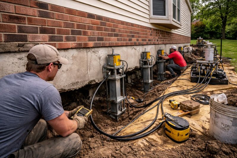 Settling Foundation Service in Langley, WA