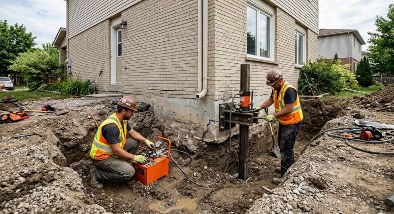 Sinking Foundation Lifting in Everett, WA