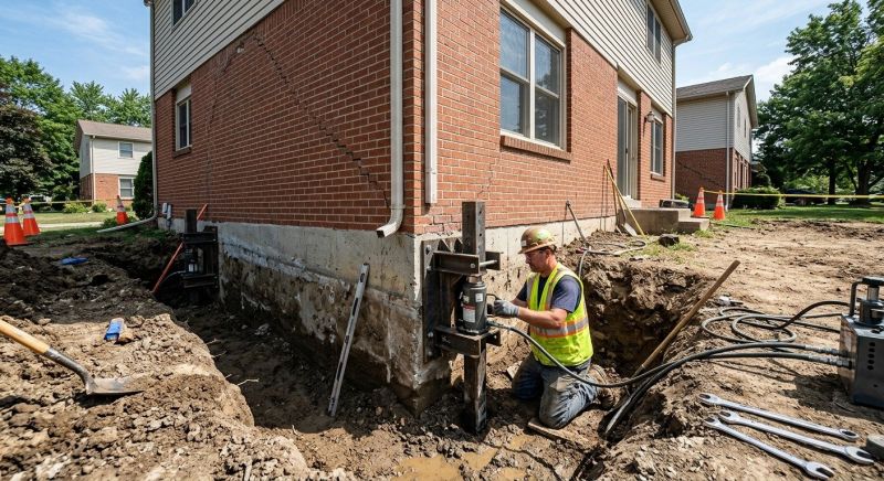Sinking Foundation Repair in Bothell, WA