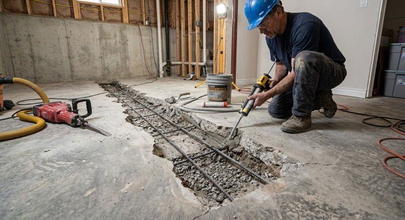 Slab Foundation Repair in Everett, WA