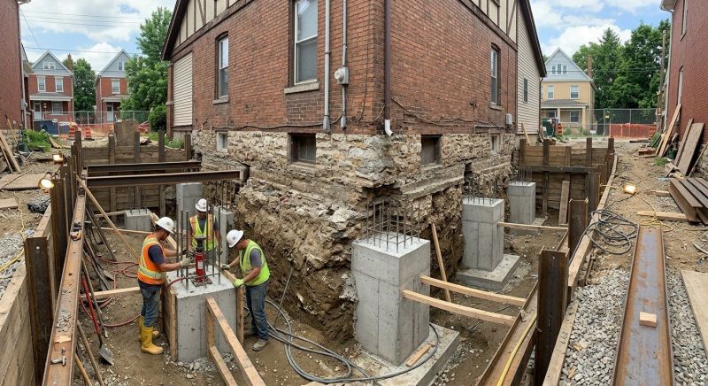 Structural Underpinning in Everett, WA