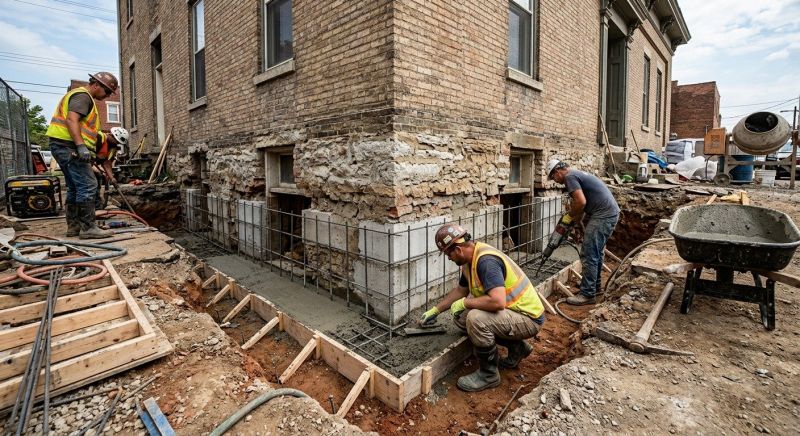 Underpinning Repair in Everett, WA